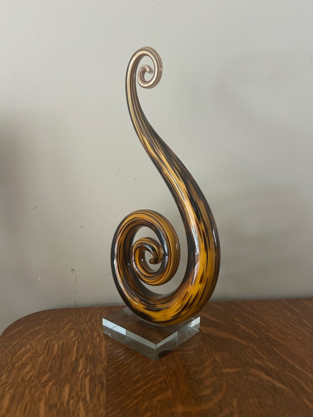 Hand Blown Murano Glass Sculpture - Picture 2 of 6